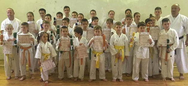 Examen de centură la Samuraiul