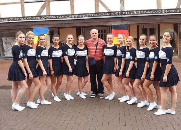 Majoretele de la Colegiul Eminescu  la festivalul de la Wolfenbbuttel