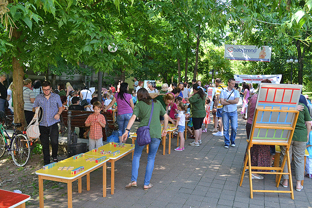 Peste o mie de preşcolari şi-au dat întâlnire în Grădina Romei