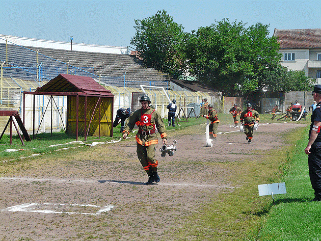 Pompierii voluntari din Bârsău, cei mai buni din judeţul Satu Mare