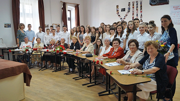 Întâlnire după 60 de ani la CN „Doamna Stanca”