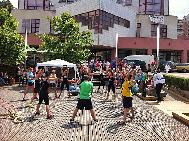 Demonstrații de calitate în ”Groapă”!