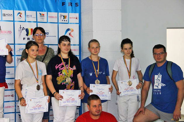 Bronz pentru echipa sătmăreană de floretă