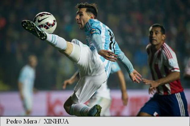 Argentina, în finala turneului Copa America 2015, după 6-1 cu Paraguay