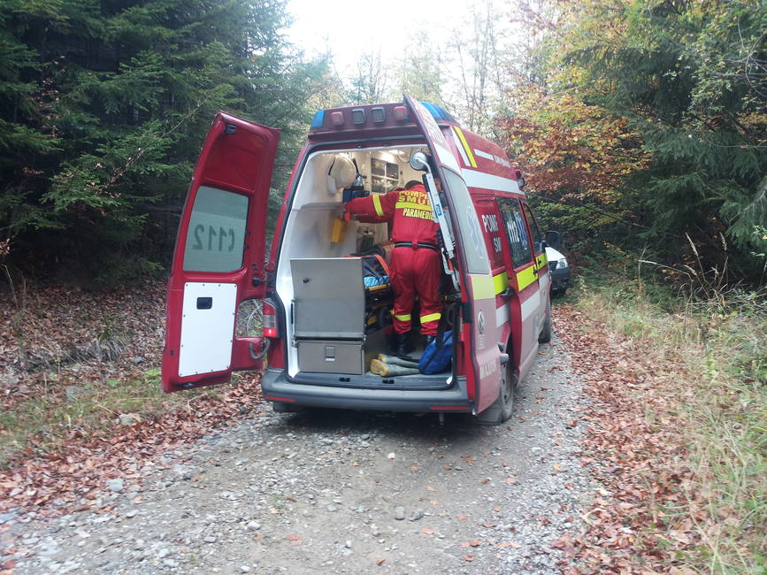 DOUĂ accidente de muncă GRAVE într-o zi