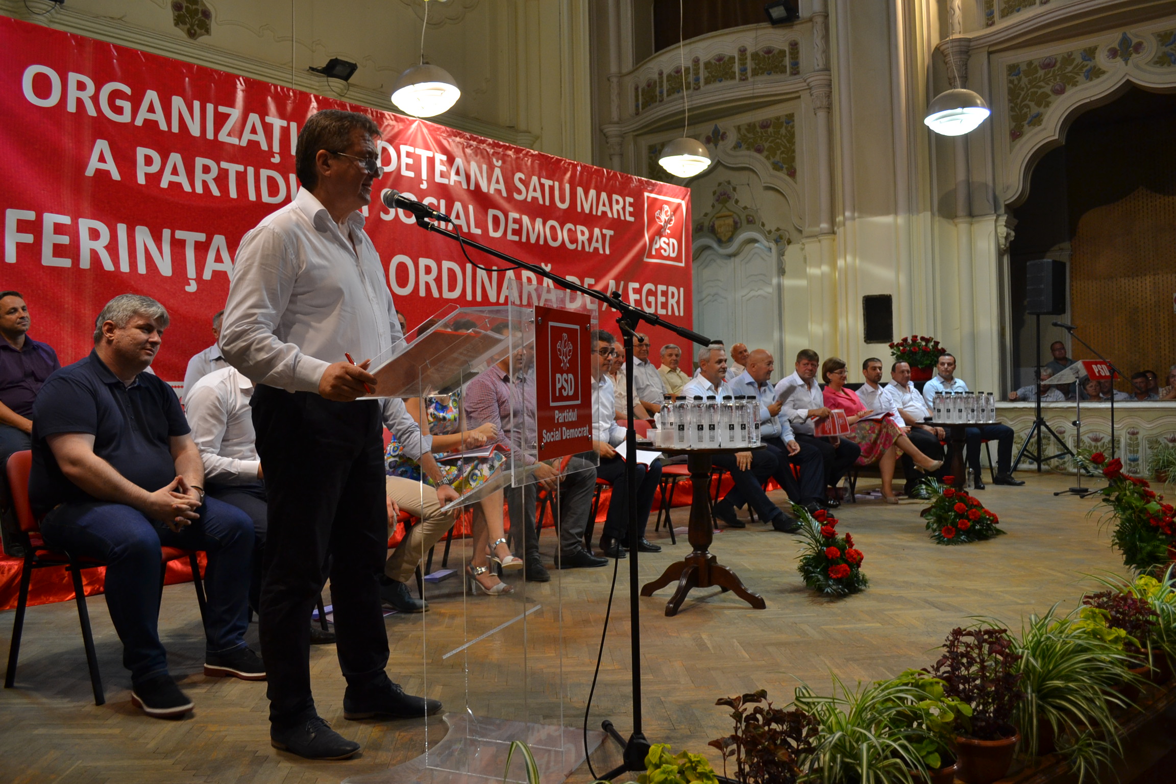 Mircea Govor, reconfirmat în UNANIMITATE preşedintele al PSD Satu Mare