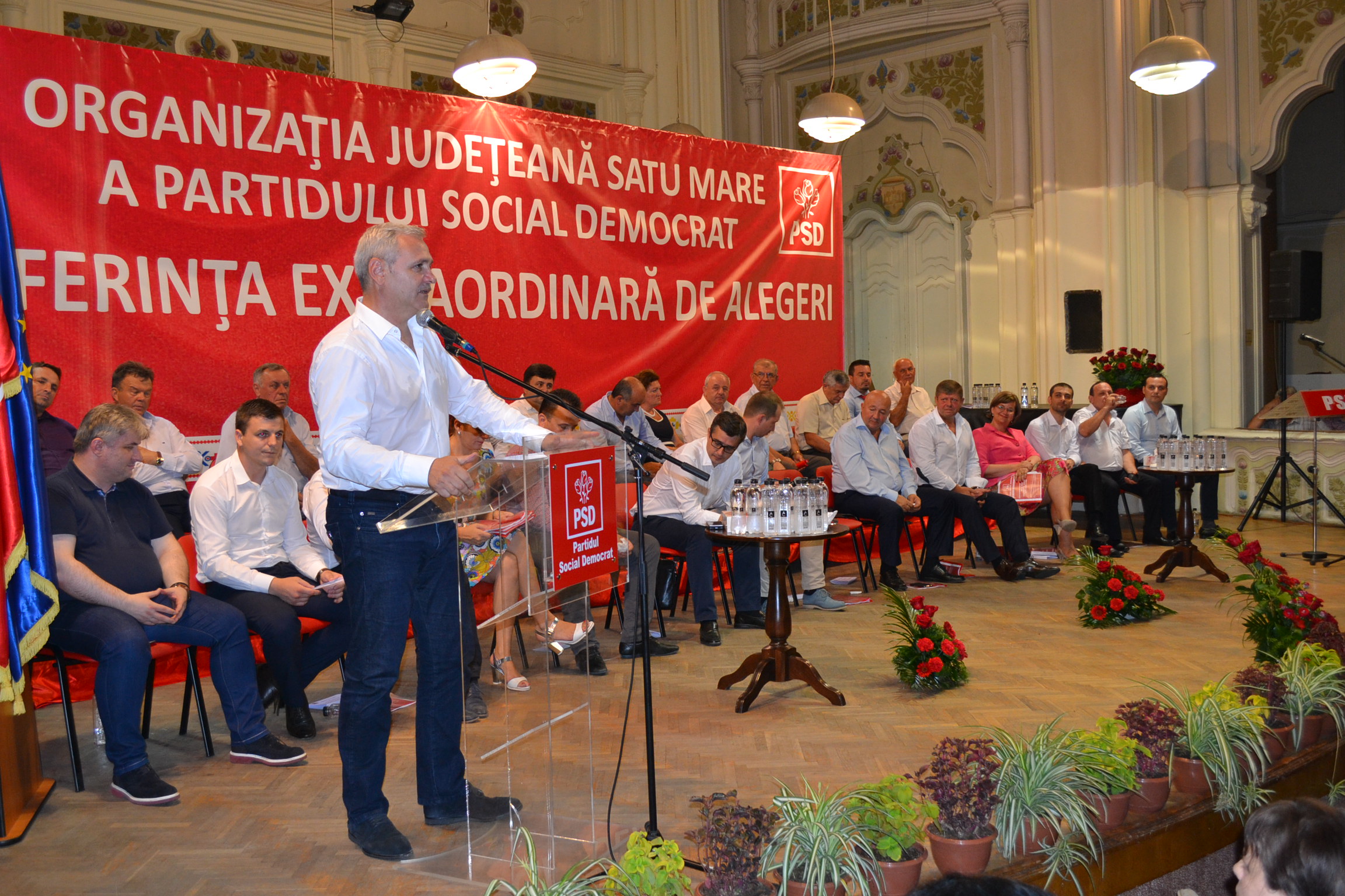 Liviu Dragnea: "Primăria Satu Mare, un obiectiv major pentru PSD"