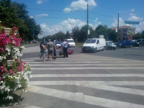 ACCIDENT produs de un şofer BEAT. Avea şi permisul ANULAT