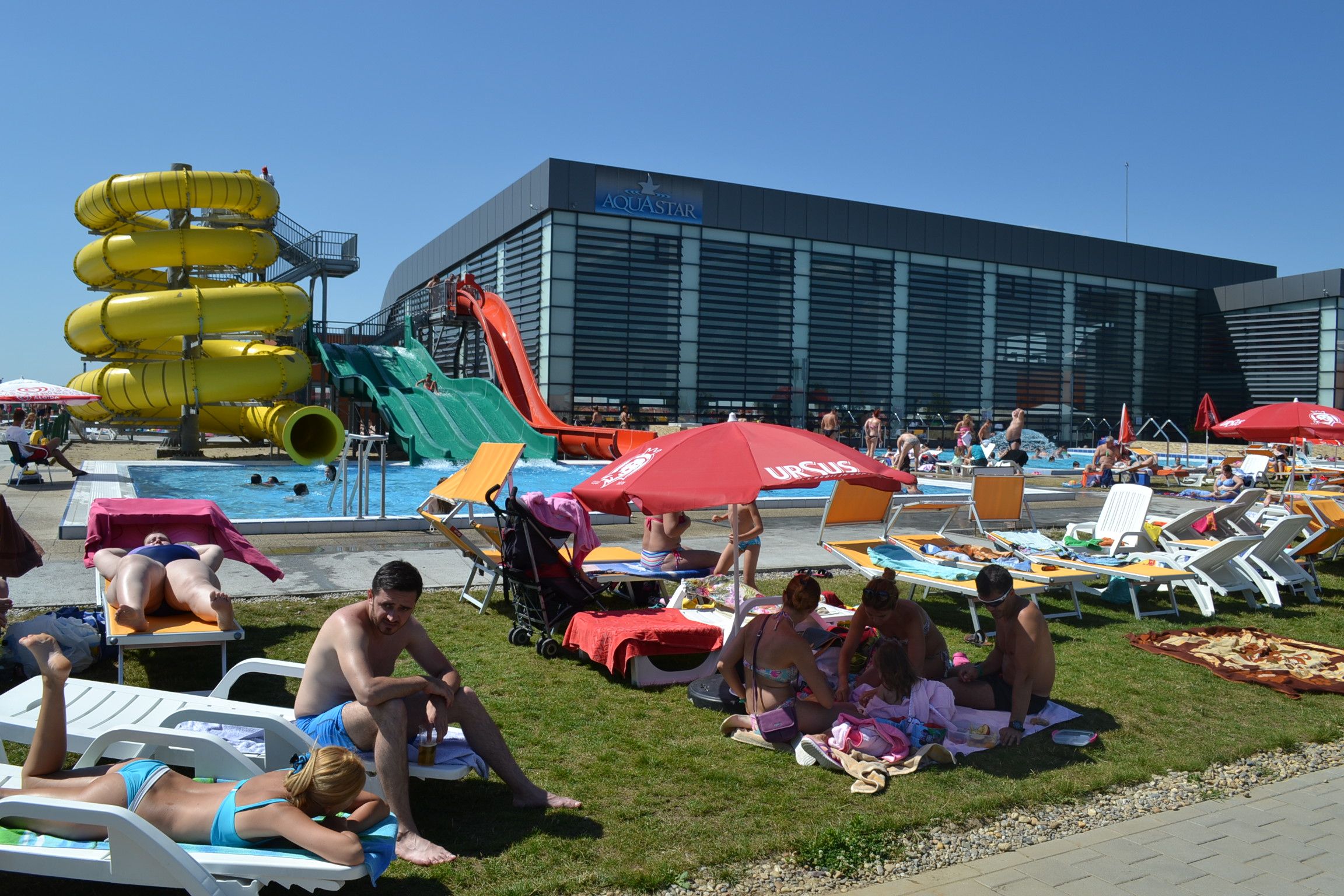 Aquapark-ul sătmărean, INVADAT de STRĂINI. Vezi ce PLANURI de viitor  au reprezentanţii AQUAPARK