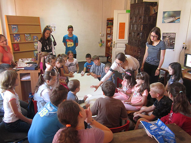 Bibliovacanţă la Biblioteca din Carei