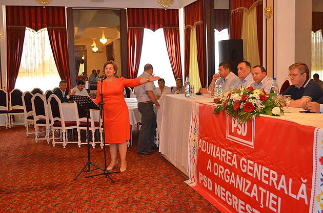 Aurelia Fedorca, reconfirmată preşedinte al PSD Negreşti-Oaş