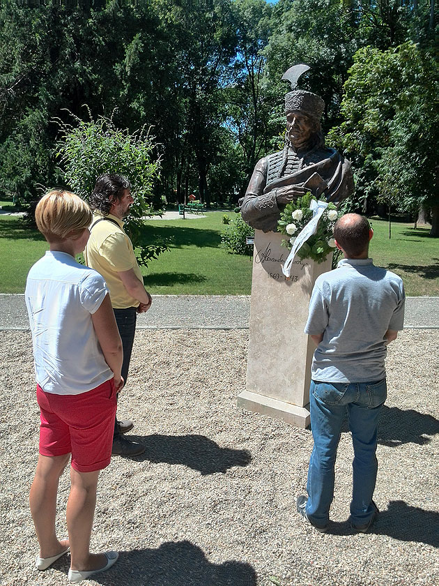 Contele Alexander Károlyi, comemorat la Carei