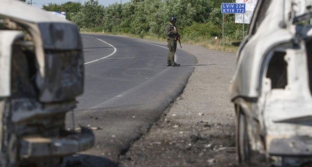 Lupte violente în Ucraina, la 70 km de graniţă