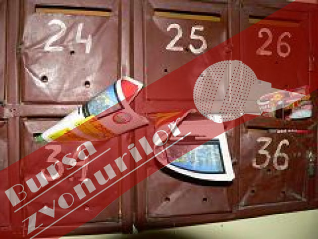 Mizerii cu materiale publicitare