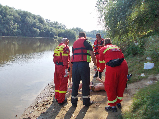 Bărbat înecat în Someş