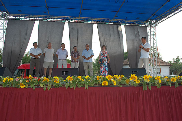 Adrian Ştef a participat la “Ziua comunei Szamossályi”