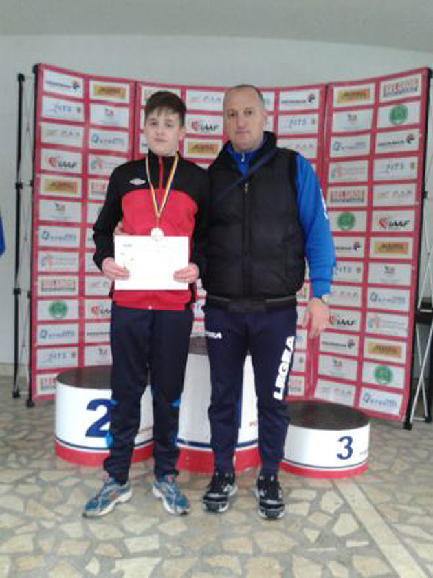 Denis Ţicle din Carei,  campion la aruncarea suliţei