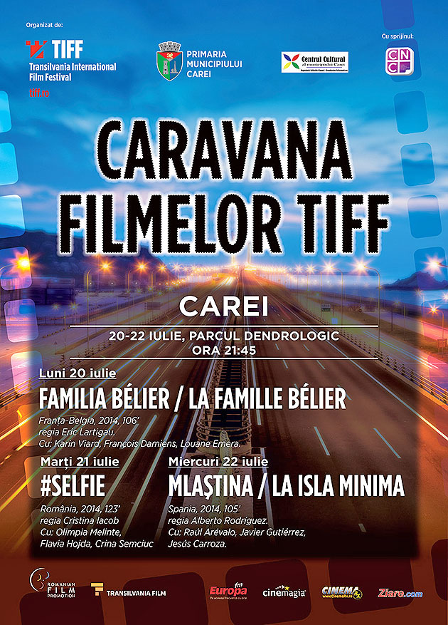 Caravana TIFF poposeşte la Carei