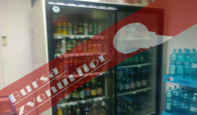 Vitrine frigorifice decorative