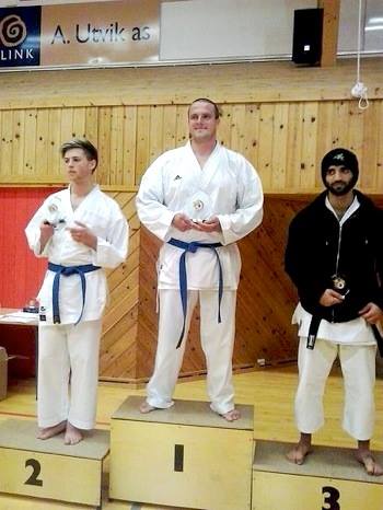 Samuraiul Cristian Lăpuştea se impune în Norvegia