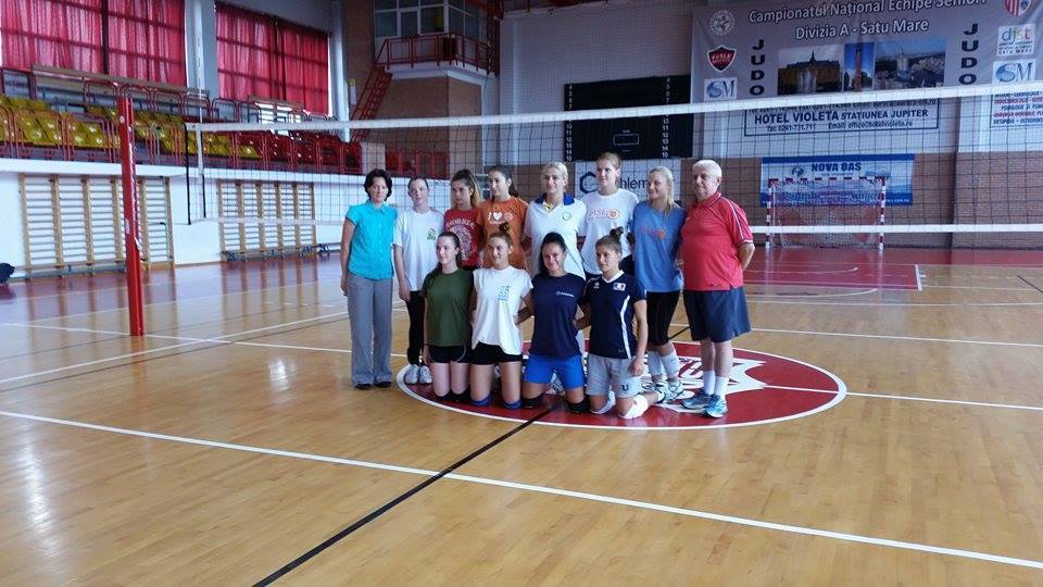 Vacanța s-a încheiat și pentru echipa de volei