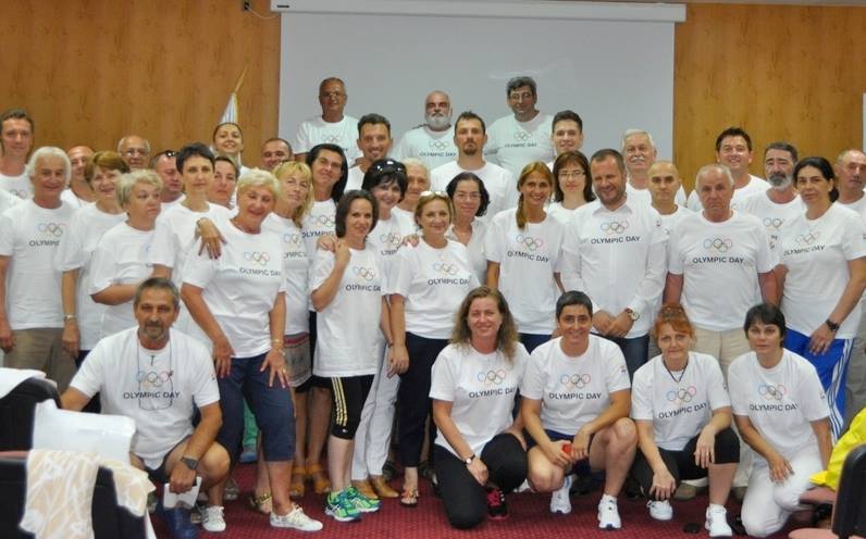 Alexandru Contraș la Academia Olimpică Română de la Izvorani!