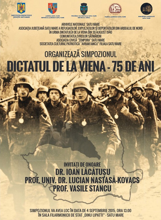 Simpozion “Dictatul de la Viena – 75 de ani”