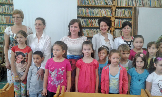 Lecţie de igienă pentru copii  la Biblioteca Judeţeană