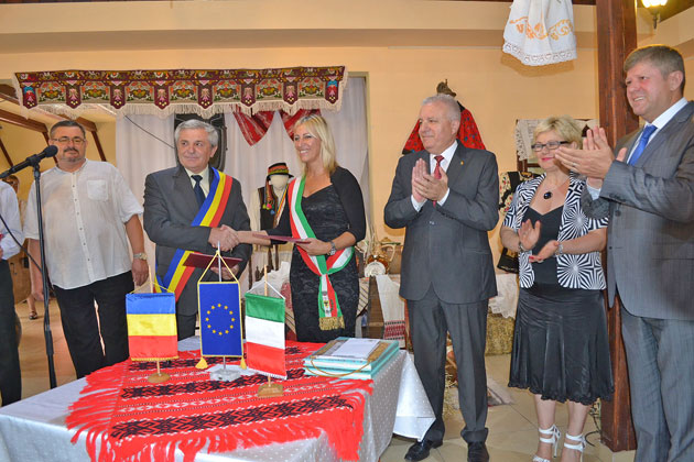 Tășnadul a pus bazele înfrățirii cu Acqui Terme