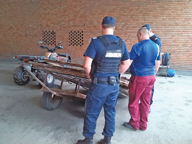 Furtul de apă, oprit cu jandarmii la Certeze