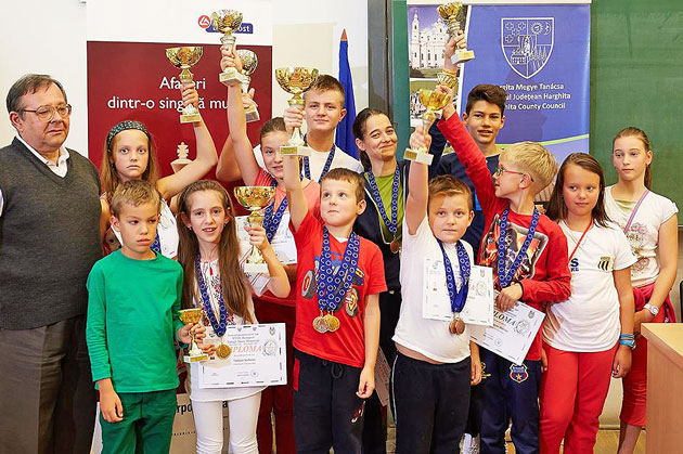 Şah  /  CS Unio în top la turneul de la Miercurea Ciuc