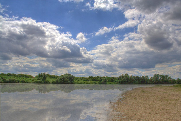Seceta seacă cursurile de apă din judeţ