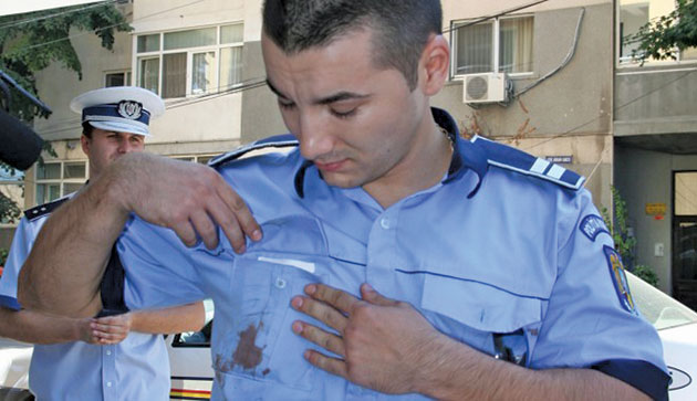 Sătmăreanul care atentează la viaţa poliţiştilor