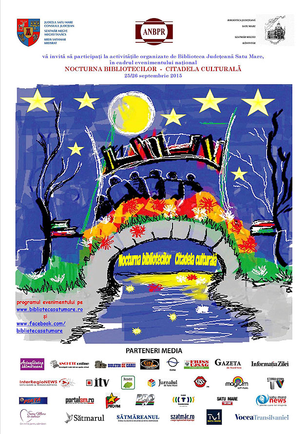 “Nocturna Bibliotecilor” va fi organizează și la Satu Mare