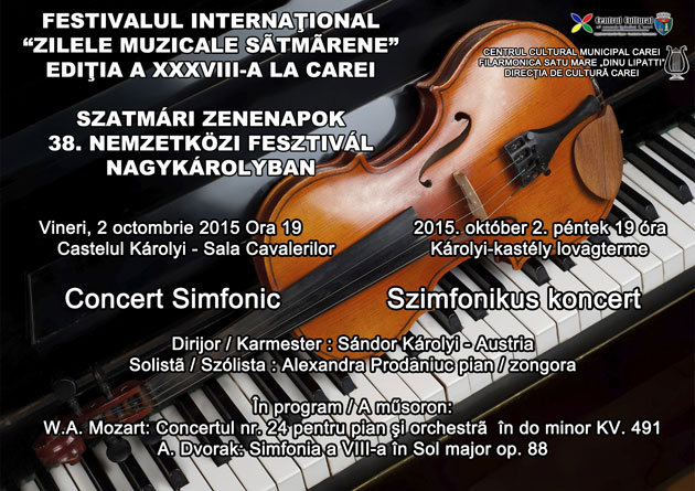 Recitaluri de înaltă clasă la Castelul Karolyi