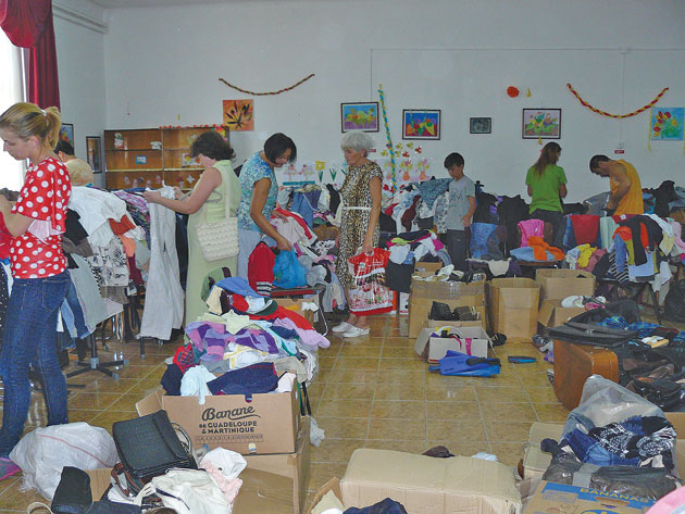 Târg inedit de donaţii la Carei