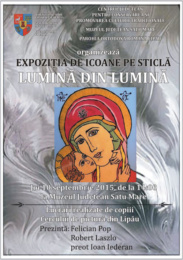 Icoane pe sticlă la Muzeul Județean Satu Mare