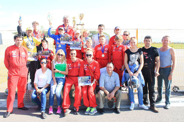 Cercul de karting Satu Mare, pe locul doi la Tg. Secuiesc