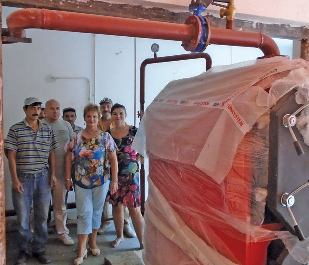 Liceul și Internatul “George Barițiu” din Livada beneficiază de apă caldă și căldură