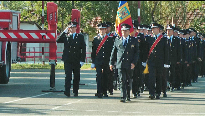 Avansări în grad şi diplome de Ziua  Pompierilor
