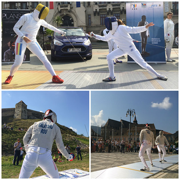 Cea mai mare acțiune simultană de promovare a scrimei
