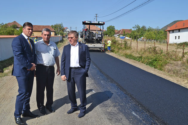 Drumul Judeţean dintre Turţ şi Bătarci este reabilitat