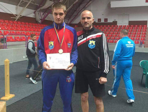 James Pop de la AS Olimpia Căuaş, locul trei la Cupă