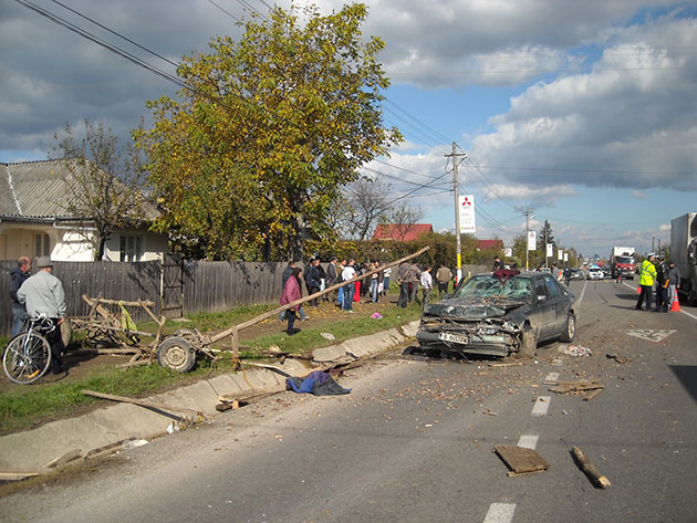 Accidente GRAVE provocate de CĂRUŢAŞI. VEZI câte astfel de EVENIMENTE au avut loc în SEPTEMBRIE