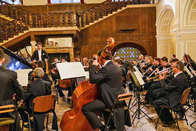 Concert simfonic extraordinar în Castelul din Carei