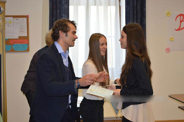 Diplome DELF, înmânate elevilor la „Doamna Stanca”