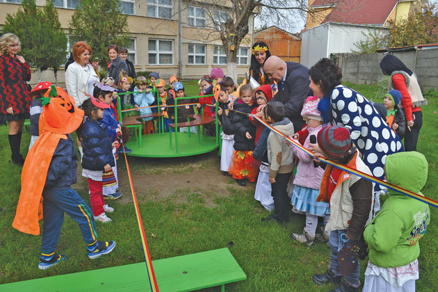 Bucurie pentru preşcolarii de la Grădiniţa Mondiala