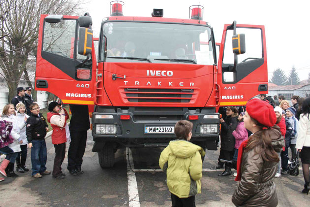 Ziua Porţilor Deschise la Pompieri