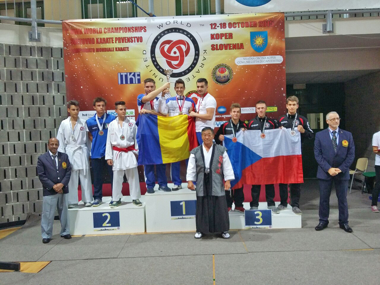 Opt medalii pentru CSM la Campionatul Mondial din Slovenia