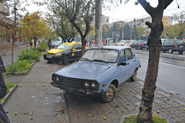 Maşinile maidaneze împânzesc Sătmarul